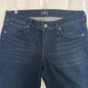 Citizens of Humanity Dita Petite Boot Cut Jeans —Dark Wash Sz 28